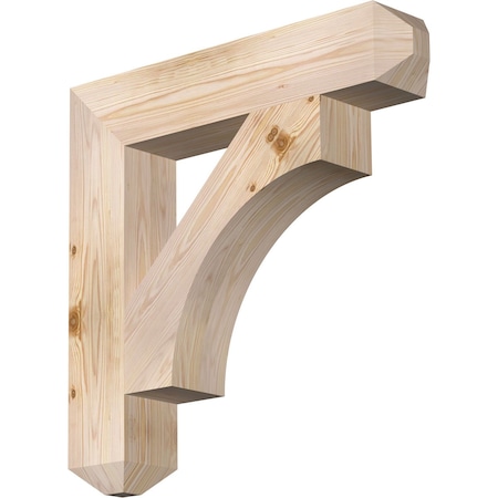 Westlake Craftsman Smooth Bracket, Douglas Fir, 5 1/2W X 30D X 30H